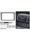 Перехідна рамка Opel Agila, Astra, Combo, Corsa, Meriva, Omega, Signum, Tigra, Vectra, Vivaro AWM 781-07-107