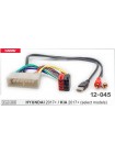 Перехідник ISO Hyundai, Kia Carav 12-045
