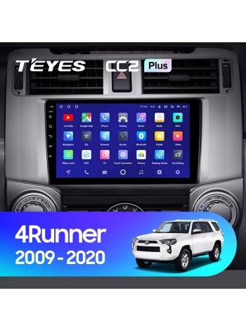 Teyes CC2 PLUS Toyota 4Runner 5 N280 2009 - 2020 9" Штатная магнитола