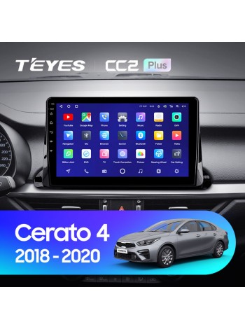 Teyes CC2 PLUS Kia Cerato 4 (1 Din) 2018-2020 9" Штатна магнітола