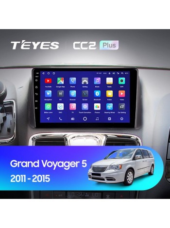 Teyes CC2 PLUS Chrysler Grand Voyager 5 2011-2015 9" Штатна магнітола