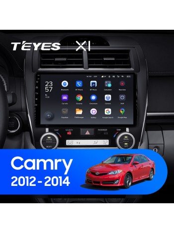 Teyes X1 2+32Gb Toyota Camry 7 XV 50 55 Middle East 2012-2014 10" Штатная магнитола
