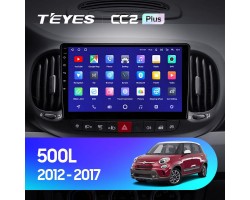 Teyes CC2 PLUS Fiat 500L (1 Din) 2012-2017 10" Штатна магнітола