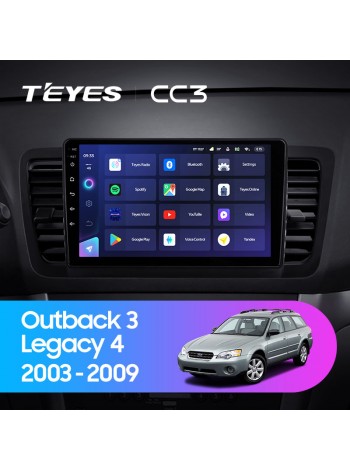 Teyes CC3 Subaru Outback 3 Legacy 4 2003-2009 9" Штатна магнітола