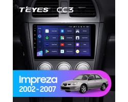 Teyes CC3 Subaru Impreza GD GG 2002-2007 9" Штатна магнітола