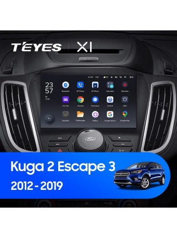 Teyes X1 2+32Gb Ford Kuga 2 Escape 3 2012 - 2019 9" Штатна магнітола