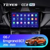 Teyes CC2 PLUS Geely GS 2016-2020 Emgrand EC7 1 2018-2020 10" Штатна магнітола
