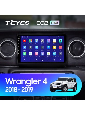 Teyes CC2 PLUS Jeep Wrangler 4 JL 2018-2019 10" Штатна магнітола