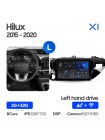 Teyes X1 2+32Gb Toyota Hilux Pick Up AN120 2015-2020 10" Штатна магнітола