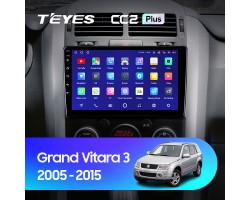 Teyes CC2 PLUS Suzuki Grand Vitara 3 (1Din) 2005-2015 9" Штатна магнітола