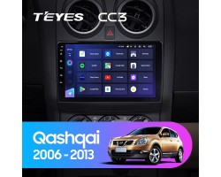 Teyes CC3 Nissan Qashqai 1 J10 2006-2013 9" Штатна магнітола