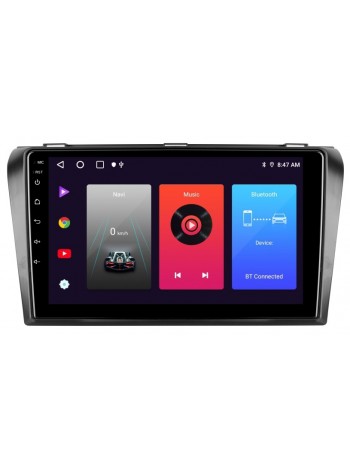 Штатна магнітола Sigma F9216 2+32 Gb Mazda 3 1 BK 2003-2009 9" CarPlay