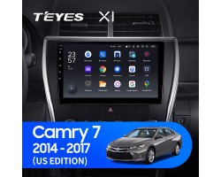 Teyes X1 2+32Gb Toyota Camry 7 XV 50 55 North America 2014-2017 10" Штатная магнитола