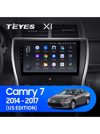 Teyes X1 2+32Gb Toyota Camry 7 XV 50 55 North America 2014-2017 10" Штатна магнітола