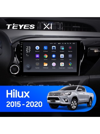 Teyes X1 2+32Gb Toyota Hilux Pick Up AN120 2015-2020 10" Штатна магнітола