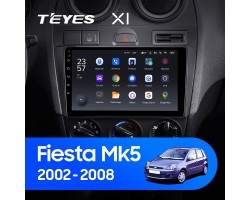 Teyes X1 2+32Gb Ford Fiesta Mk VI 5 Mk5 2002 - 2008 9" Штатна магнітола