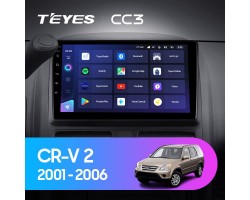 Teyes CC3 Honda CR-V 2 CRV 2001-2006 9" Штатна магнітола