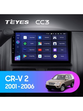 Teyes CC3 Honda CR-V 2 CRV 2001-2006 9" Штатна магнітола