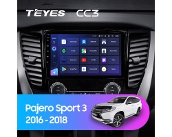 Teyes CC3 Mitsubishi Pajero Sport 3 2016-2018 9" Штатная магнитола