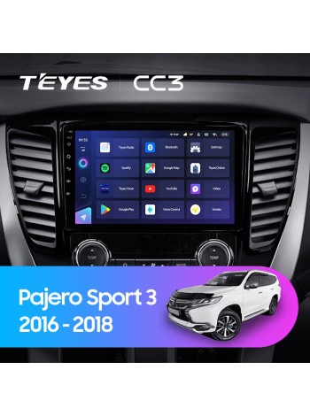 Teyes CC3 Mitsubishi Pajero Sport 3 2016-2018 9" Штатная магнитола
