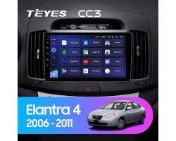 Teyes CC3 Hyundai Elantra 4 HD 2006-2012 9" Штатная магнитола