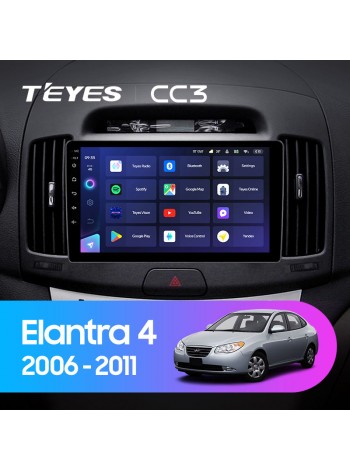 Teyes CC3 Hyundai Elantra 4 HD 2006-2012 9" Штатная магнитола
