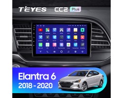 Teyes CC2 PLUS Hyundai Elantra 6 2018-2020 9" Штатная магнитола
