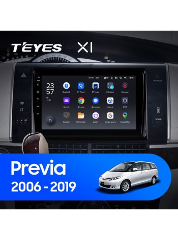 Teyes X1 2+32Gb Toyota Previa XR50 2006 - 2019 9" Штатна магнітола