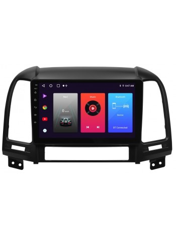 Штатна магнітола Sigma F9216 2+32 Gb Hyundai Santa Fe 2 2006-2012 9" CarPlay