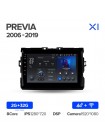 Teyes X1 2+32Gb Toyota Previa XR50 2006 - 2019 9" Штатная магнитола