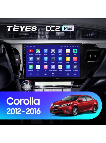 Teyes CC2 PLUS Toyota Corolla 11 2012-2016 10" Штатна магнітола