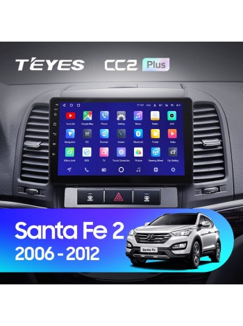 Teyes CC2 PLUS Hyundai Santa Fe 2 2006-2012 9" Штатна магнітола