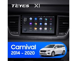 Teyes X1 2+32Gb Kia Carnival YP 2014 - 2020 9" Штатная магнитола