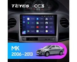 Teyes CC3 Geely MK 1 2006-2013 9" Штатная магнитола