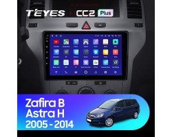 Teyes CC2 PLUS Opel Zafira B 2005-2014 For Opel Astra H 2004-2014 9" Штатна магнітола