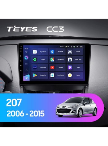 Teyes CC3 Peugeot 207 2006-2015 9" Штатная магнитола
