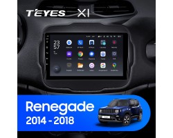 Teyes X1 2+32Gb Jeep Renegade 2014-2018 9" Штатна магнітола