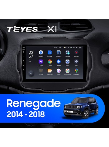 Teyes X1 2+32Gb Jeep Renegade 2014-2018 9" Штатна магнітола