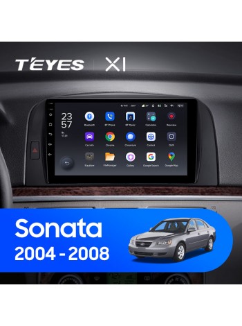Teyes X1 2+32Gb Hyundai SONATA 2004 - 2008 9" Штатна магнітола