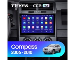 Teyes CC2 PLUS Jeep Compass 1 MK 2006-2010 10" Штатная магнитола