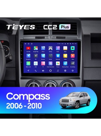 Teyes CC2 PLUS Jeep Compass 1 MK 2006-2010 10" Штатная магнитола