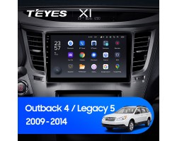 Teyes X1 2+32Gb Subaru Outback 4 Legacy 5 2009-2014 9" Штатна магнітола