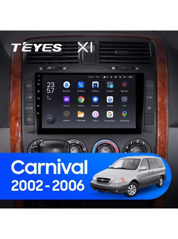 Teyes X1 2+32Gb Kia Carnival UP GQ 2002-2006 9" Штатна магнітола