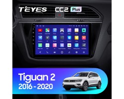 Teyes CC2 PLUS Volkswagen Tiguan 2 Mk 2016-2018 10" Штатна магнітола
