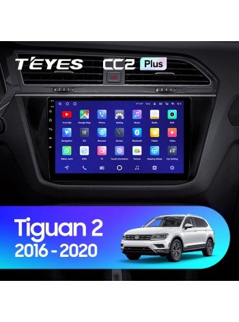 Teyes CC2 PLUS Volkswagen Tiguan 2 Mk 2016-2018 10" Штатна магнітола
