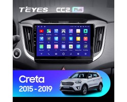 Teyes CC2 PLUS Hyundai Creta IX25 2015-2019 10" Штатна магнітола