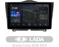 AMS T910 LADA Granta Cross 2018-2019 9" Штатная магнитола