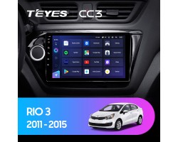 Teyes CC3 Kia RIO 4 K3 2011-2015 9" Штатна магнітола