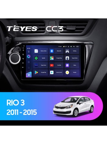 Teyes CC3 Kia RIO 4 K3 2011-2015 9" Штатна магнітола