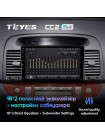 Teyes CC2 PLUS Toyota Camry 5 XV 30 2001-2006 9" Штатная магнитола